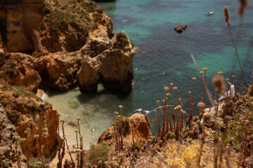 cliffs at Algarve, Portugal