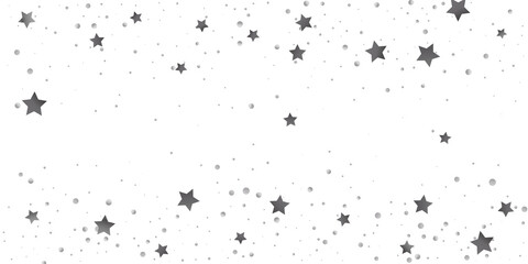 Abstract star of confetti. Falling starry background.