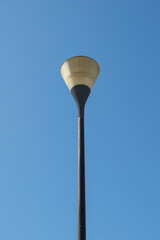 Lamp isolated on sky background
