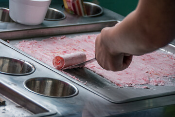 Thai ice cream - Asian style frozen dessert