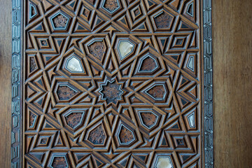 Ottoman art example of Mother of Pearl inlays from Turkey