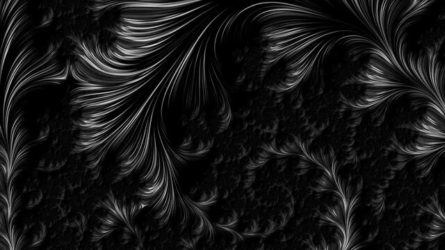Mandelbrot fractal pattern moving fluid for abstract or psychedelic or trippy and hypnotic backgrounds for computer graphics, djs, live, concerts, night clubs