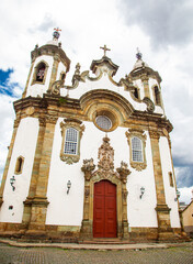 Igreja São Francisco de Assis - Anjo Barroco Aleijadinho - São João Del Rei MG