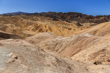 Zabriskie Point Desert Views, Death Valley National Park, California