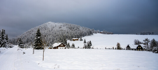 Winter in Jizera Mountains