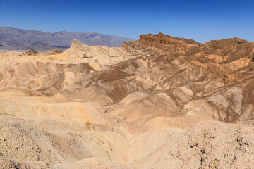 Fototapeta na wymiar Zabriskie Point Desert Views, Death Valley National Park, California