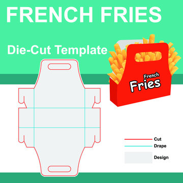 Die-cut Template French fries Mold 