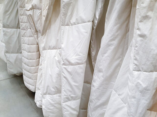 Obraz premium soft white duvets a lot