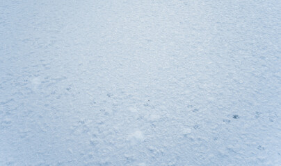 snow structure in severe frost