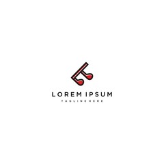 Letter T logo icon design template