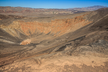 Fototapeta na wymiar Ubehebe Crater, Death Valley National Park, California
