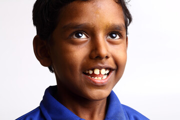 portrait of a smiling boy