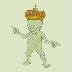 King alien draw