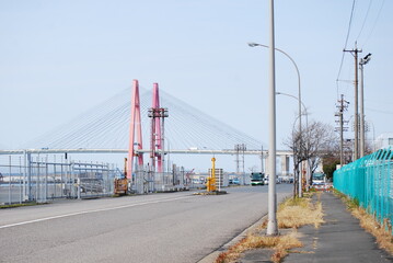 Fototapeta na wymiar 名古屋港