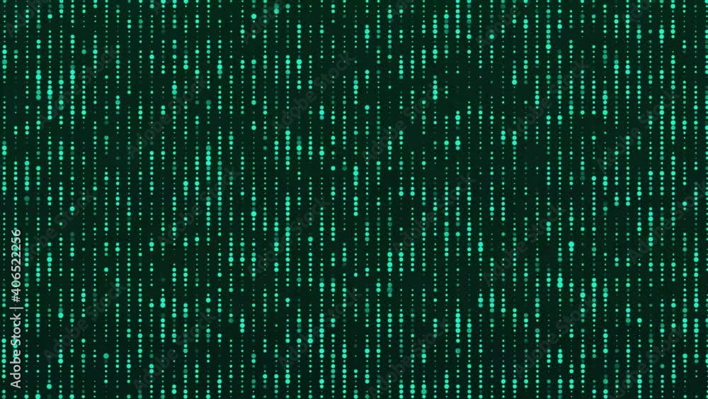 Aufkleber directed stream of luminous particles. digital technology background. big data visualization. abstra