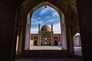 イラン　カーシャーンのモスク