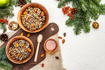 Traditional Christmas dish Kutya