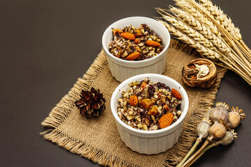 Traditional Christmas dish Kutya