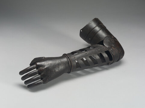 Antique Prosthetic Arm Of Armor