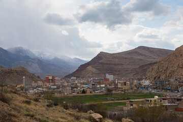 イラン　マークーの風景