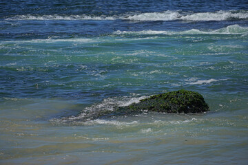 Piratininga beach in the city of Niterói in Rio de Janeiro, on a beautiful sunny day in summer