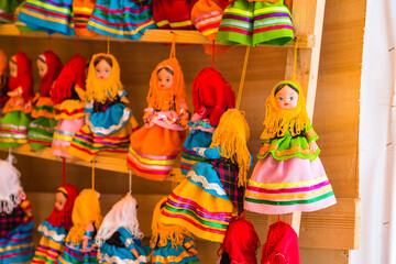 イラン　マースーレのお土産品の人形