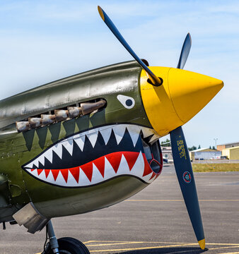 EDITORIAL, 16 June 2019, Salem Municipal Airport, Curtiss P-40 Warhawk