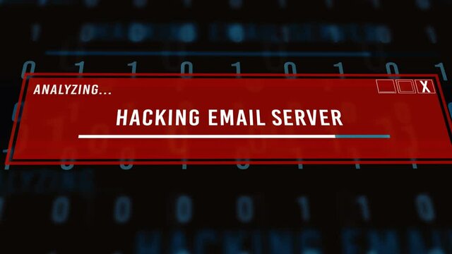A Hacker Hacks into an Email Server to Steal Confidential Data