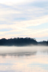 Obraz na płótnie Canvas Mist on the Fox River