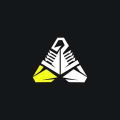 logo icon scorpion templet vector animal