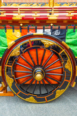 高山祭屋台の車輪
