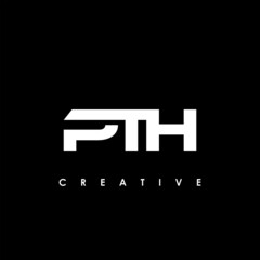 PTH Letter Initial Logo Design Template Vector Illustration