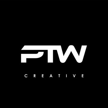 PTW Letter Initial Logo Design Template Vector Illustration