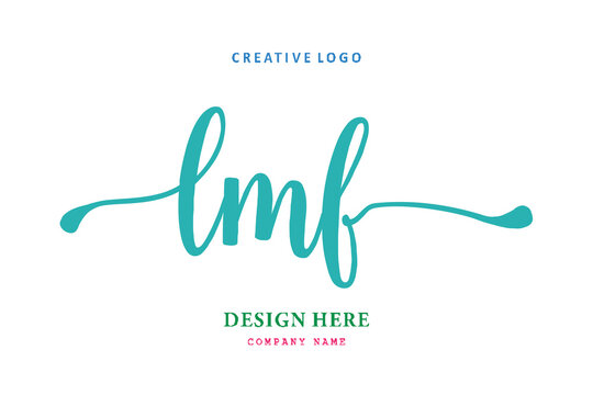 LMF lettering logo is simple, easy to understand and authoritative