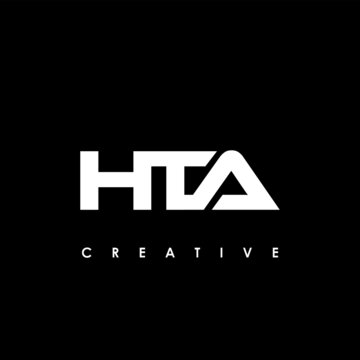 HTA Letter Initial Logo Design Template Vector Illustration