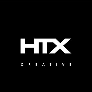 HTX Letter Initial Logo Design Template Vector Illustration