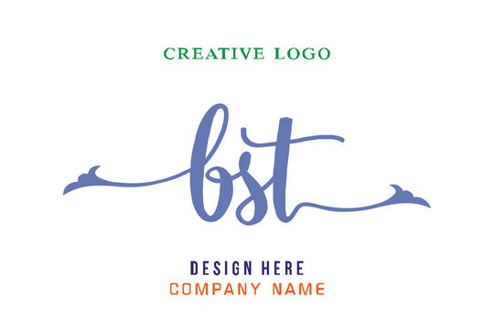 BST lettering logo is simple, easy to understand and authoritative