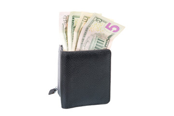 cash in a wallet