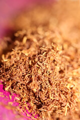 Rolling tobacco leaves close up background stock photography modern high quality print
