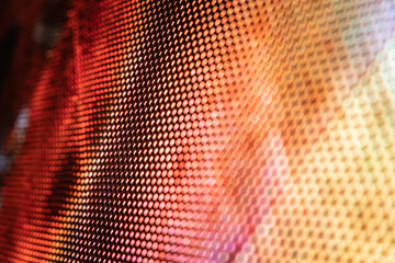 CloseUp LED blurred screen. LED soft focus background. abstract background ideal for design.