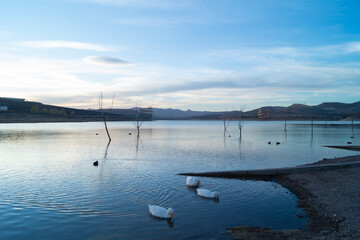 Obraz premium Parque Metropolitano Tres Presas el Rejón, chihuahua, mexico