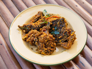Spicy Catfish clear curry