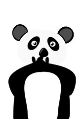 nicht sprechen Panda