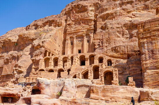 Jordan, Petra, The Royal Tombs of the lost city