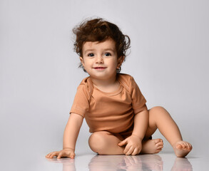 picture of crawling baby boy