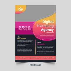 Creative Agency Flayer Template Vol. 02