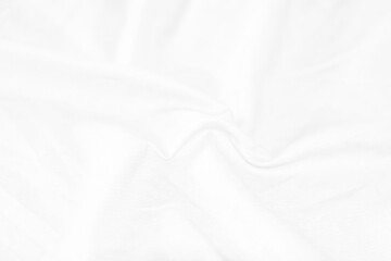 Naklejka na ściany i meble white fabric cloth texture. The pattern on the white fabric.
