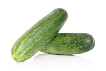cucumber isolated on white
