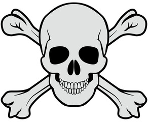 jolly roger skull and crossbones