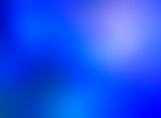 Blue vivid color abstract blurred empty background.